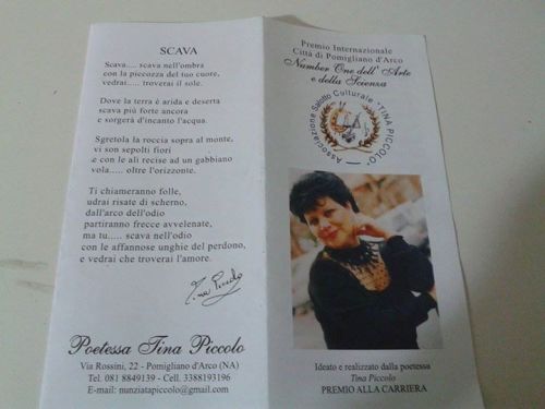 Premio Internazionale Città di Pomigliano D'Arco giunto alla 27° edizione