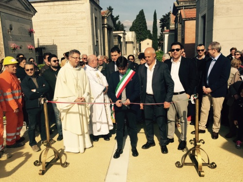 inaugurazione cimitero