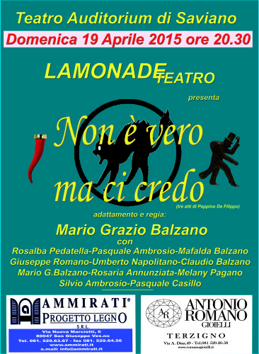 locandina non è vero copia