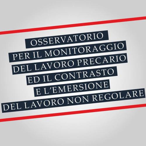 osservatorio lavoro