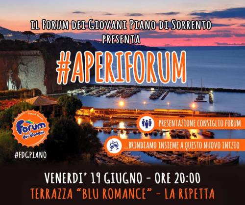 Aperitivo Forum dei Giovani Piano di Sorrento