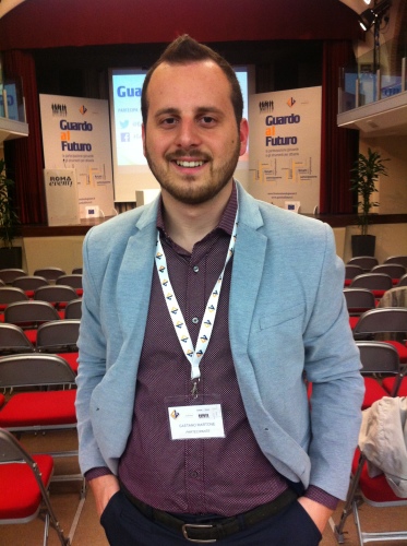 Gaetano Martone Pres. Forum Com.le Giovani Mariglianella al Convegno Guardo al Futuro-Roma 11-13.6.2015