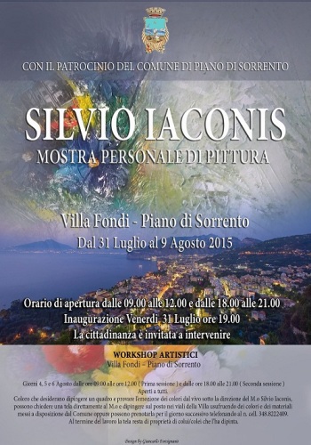Manifesto - Mostra e workshop Silvio Iaconis