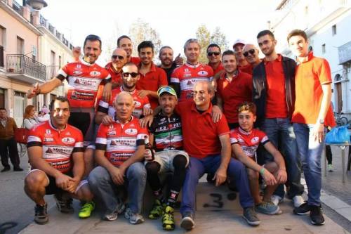 Trofeo San Bartolomeo in Galdo 2014 il vincitore Catone con gli organizzatori