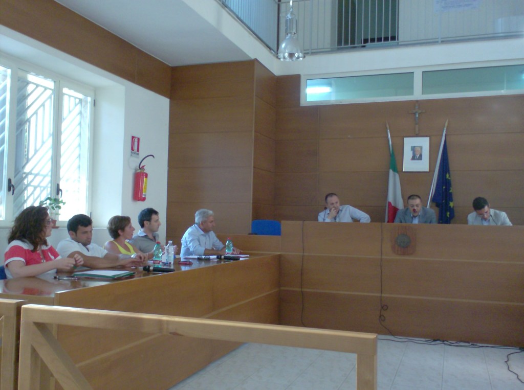 Un momento del Consiglio Comunale-Mariglianella 5.8.2015