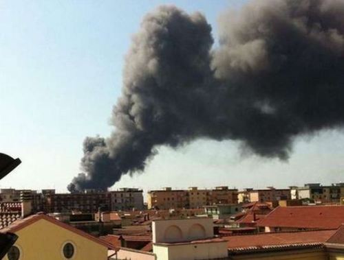 incendio giugliano