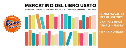 Locandina - Mercatino dei libri - Forum dei Giovani