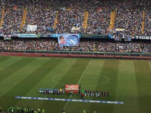 Napoli-FIorentina campo