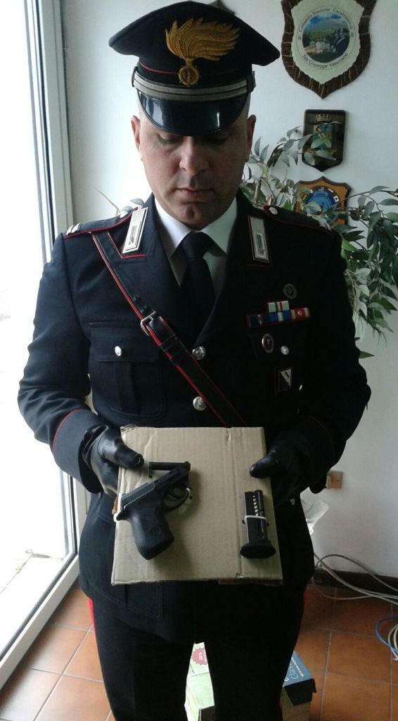 23.11.2015 pistola san giuseppe vesuviano