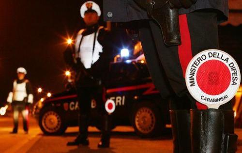 carabinieri blocco