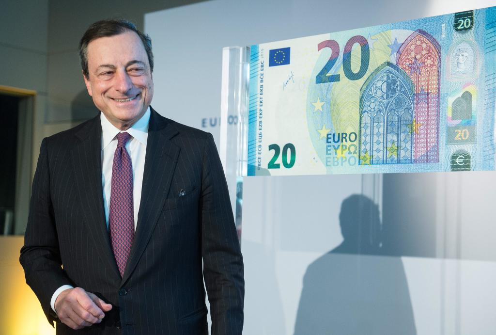 New 20 euro note presented