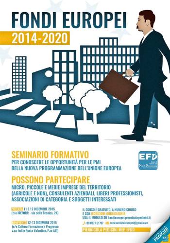 Seminario fondi europei