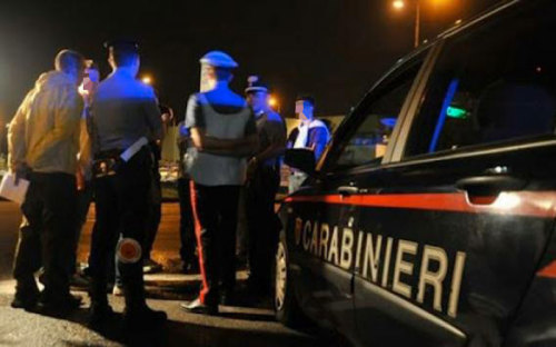 carabinieri notte porto