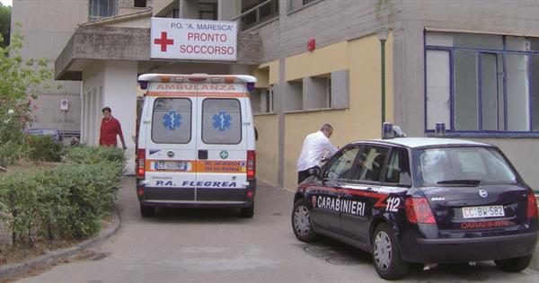 maresca pronto soccorso ambulanza e carabinieri