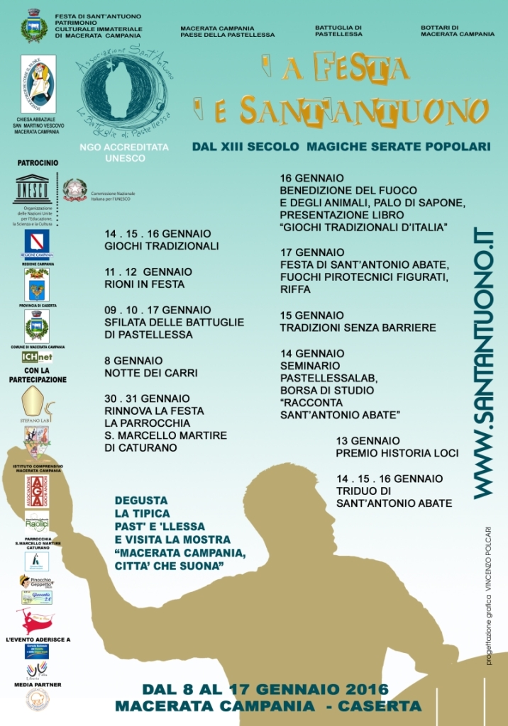 4. Manifesto Festa Sant'Antuono 2016