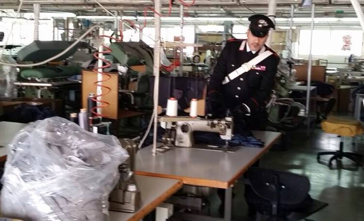 lavoro nero tessile