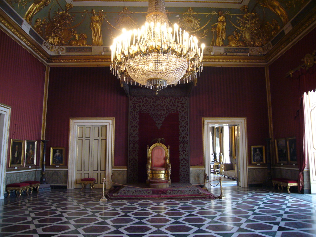 Palazzo Reale di Napoli - Sala del Trono