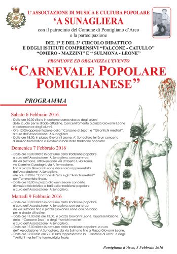 carnevale _a sunagliera