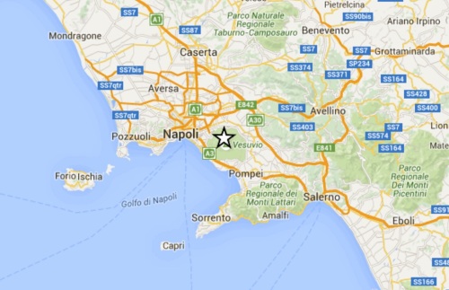 terremoto vesuvio 11 marzo