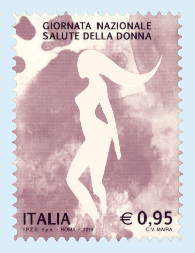 Francobollo Salute Donna