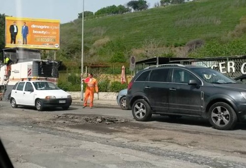 Immediatamente dopo l'operaio il p.s. O.SAn Paolo