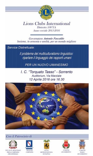Locandina Service distrettuale 12 aprile 2016