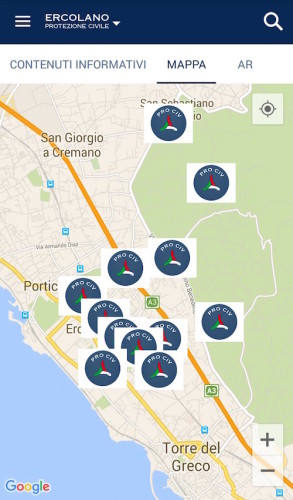 app ercolano protezione civile