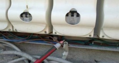 Allaccio abusivo elettricità