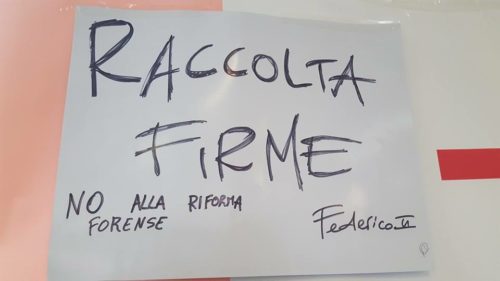 No alla riforma forense - federico II
