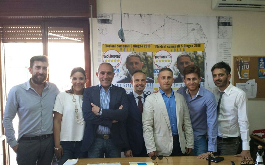 giunta m5s volla