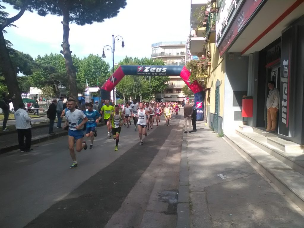 un momento della gara