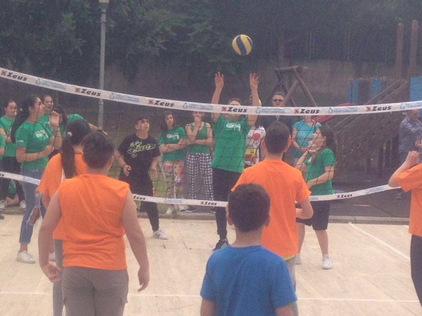 volley nel parco