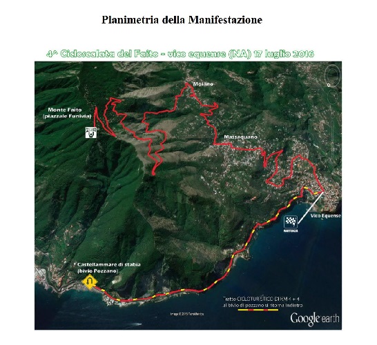 Cicloscalata del Faito 17072016 planimetria
