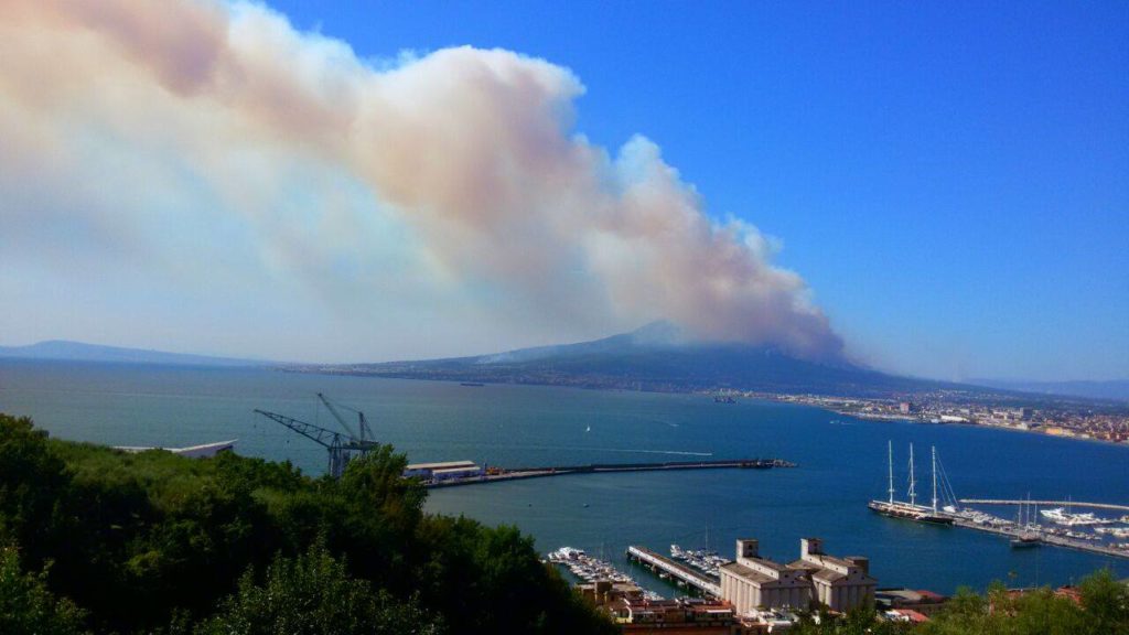 vesuvio incendio