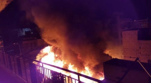 volla incendio