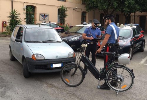 carabinieri-bicicletta-elettrica