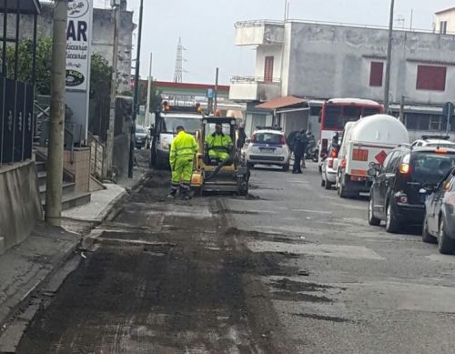 boscoreale lavori via Settetermini