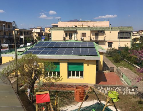 energia pulita scuola denza