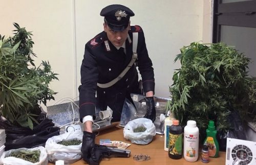 portici marijuana studenti carabinieri 3