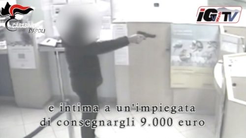 rapina banca caivano 1