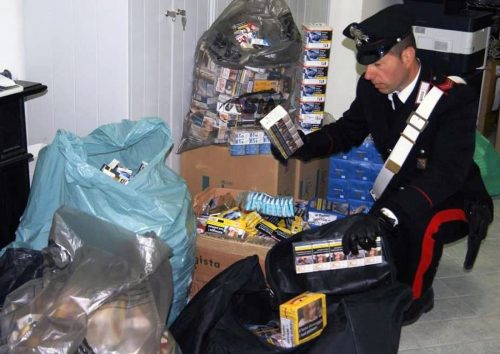 tabaccaio arrestato carabinieri