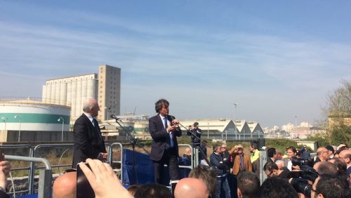 lungomare oplonti inaugurazione torre annunziata