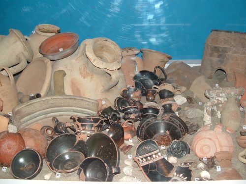 pompei e i greci materiali