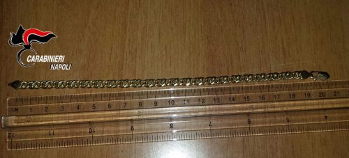bracciale oro trecase