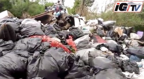 discariche a cielo aperto agnano bagnoli napoli