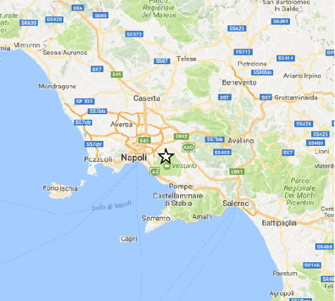 terremoto vesuvio