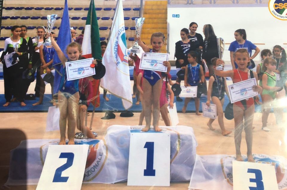 Piccole atlete Gymnasium Scafati