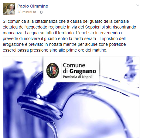gragnano acqua
