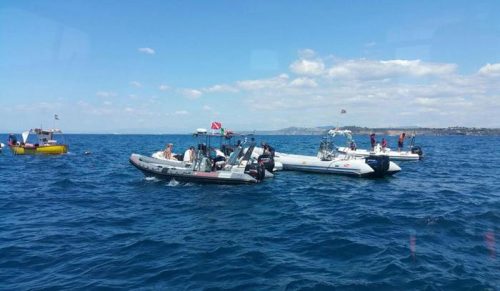 due morti acque di ischia, sub ed allieva