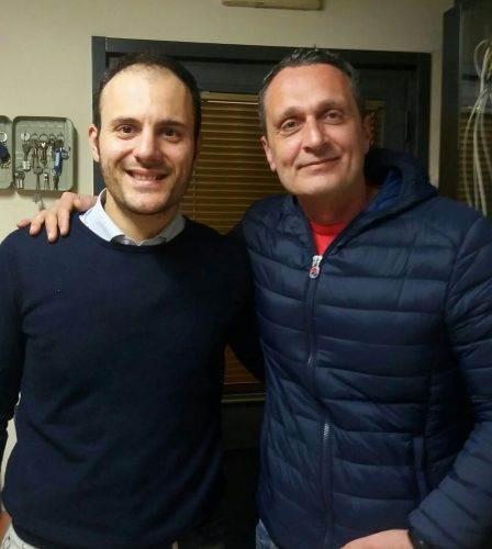 Serafino Ambrosio con Giuseppe Caputo
